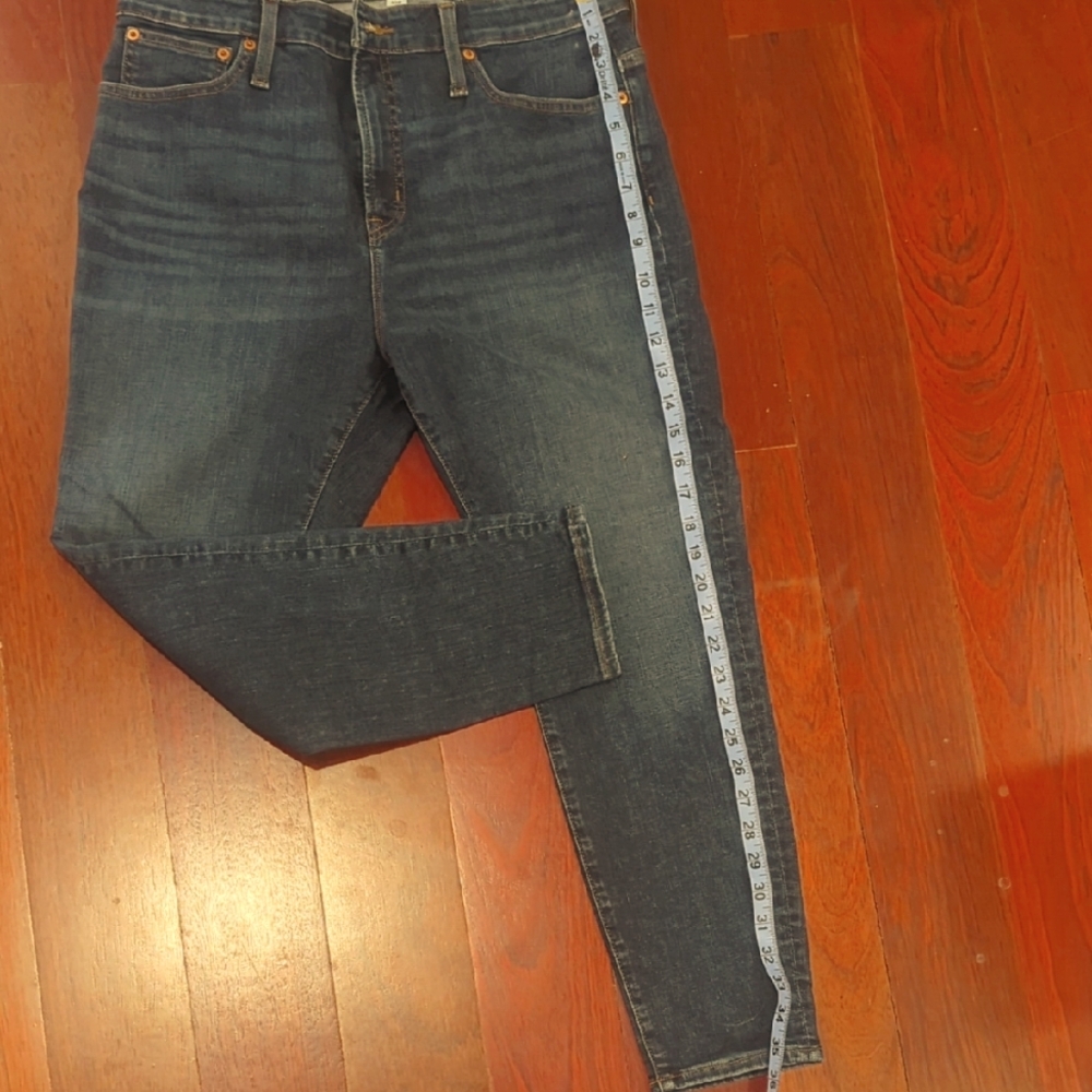 J. Crew Indigo Denim Curvy Toothpick Jeans